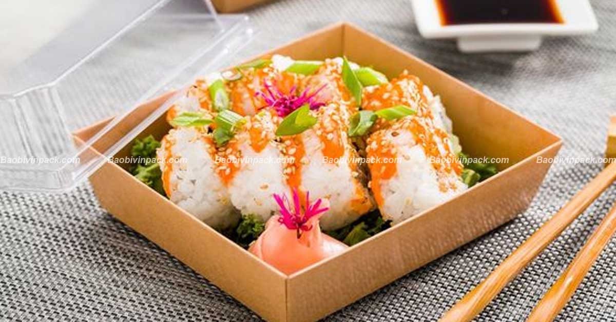 Khay giấy đựng thực phẩm - 3