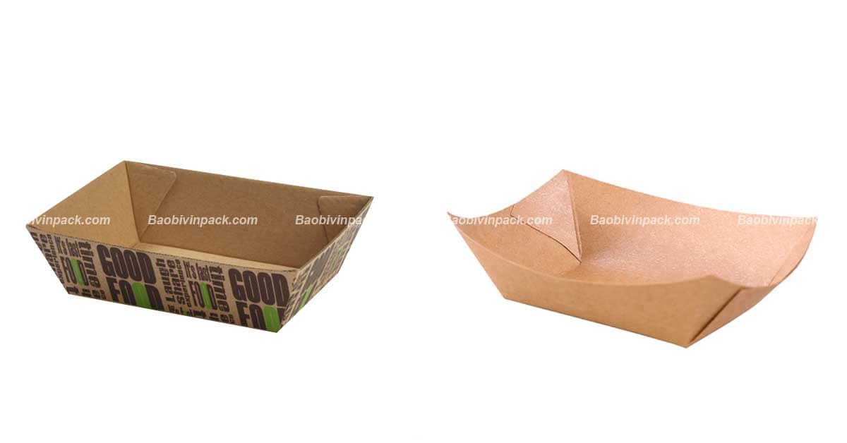 Khay giấy đựng thực phẩm - 9