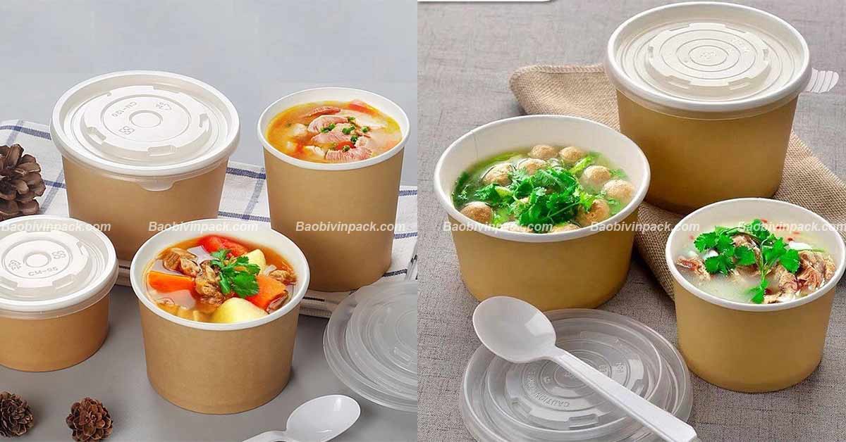 Ly giấy đựng thực phẩm Vinpack