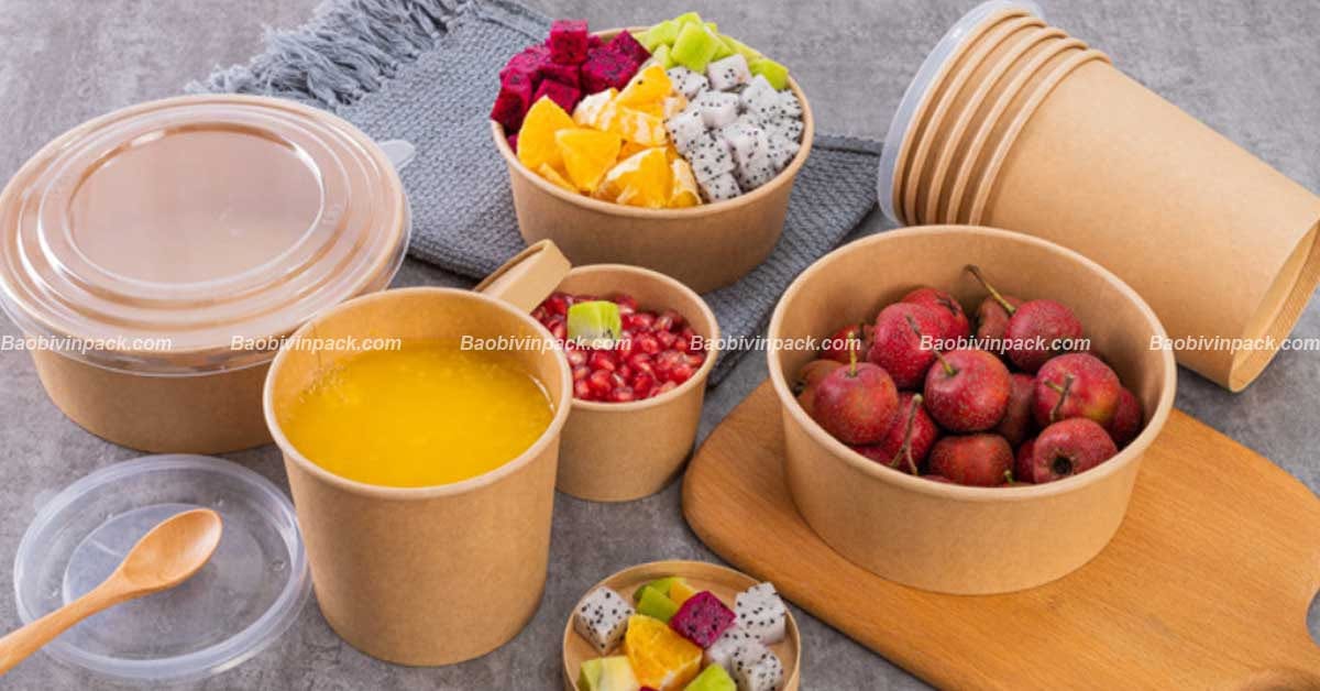 Ly giấy đựng thức ăn - 6