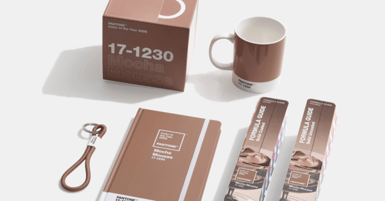 Ứng dụng màu sắc của năm - Mocha Mousse vào thiết kế bao bì