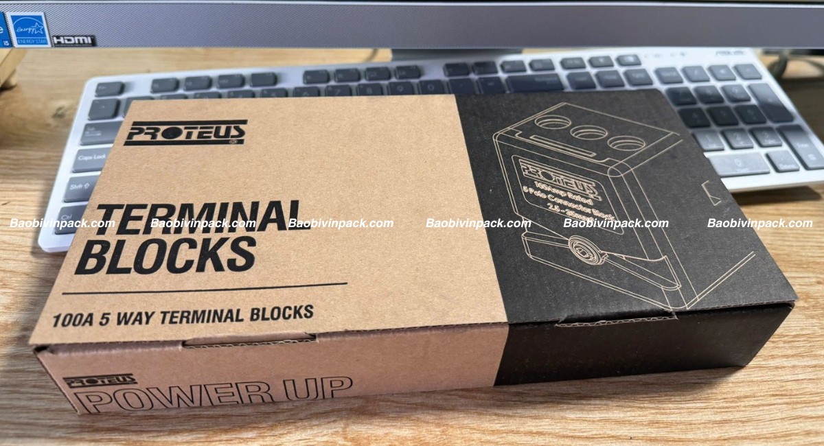 In thùng carton đựng linh kiện điện tử