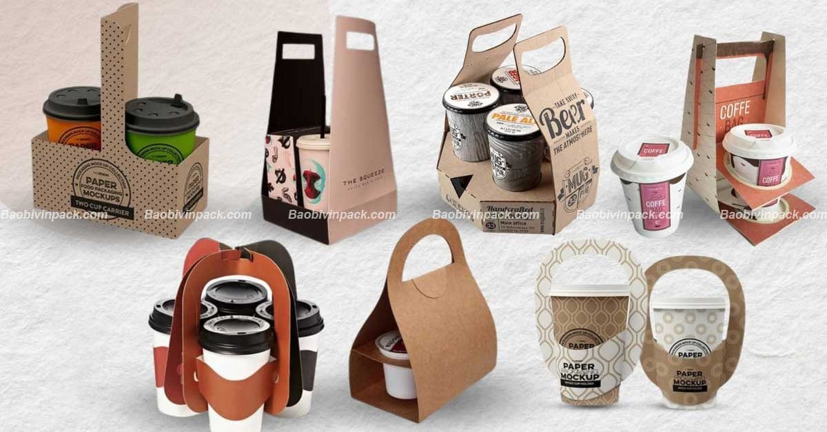 Túi giấy đựng ly - 3