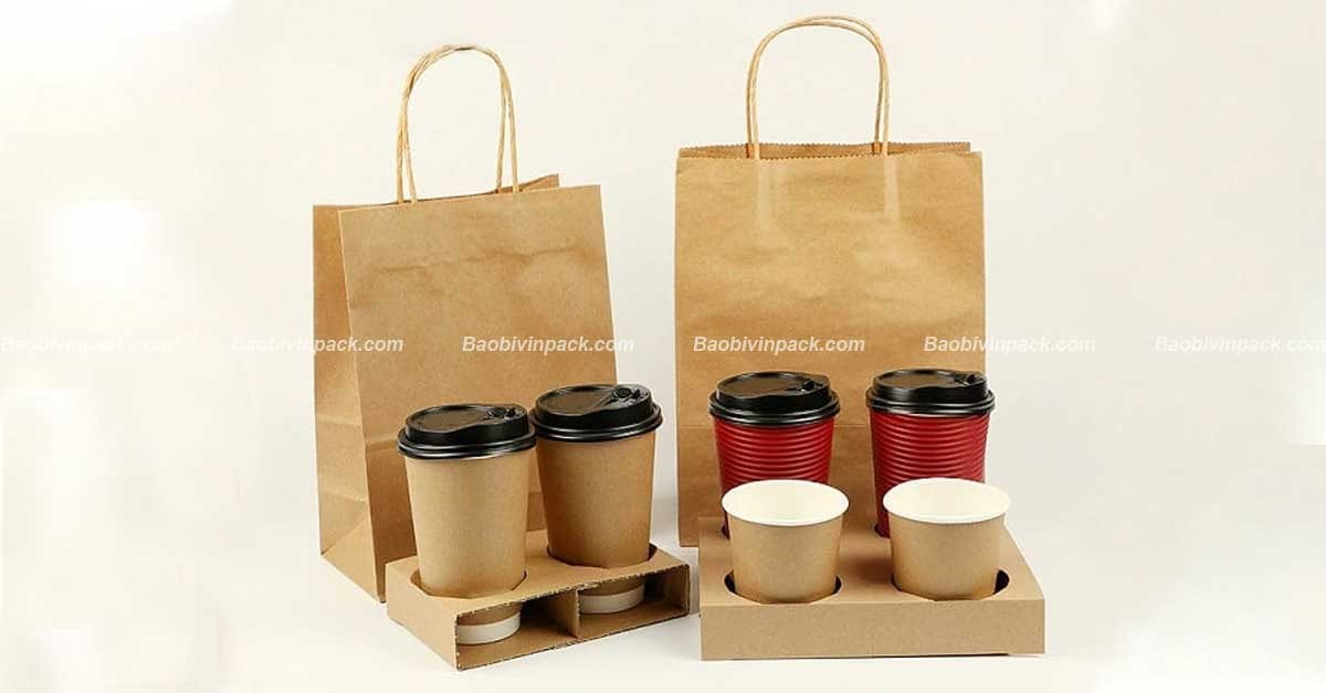 Túi giấy đựng ly - 9