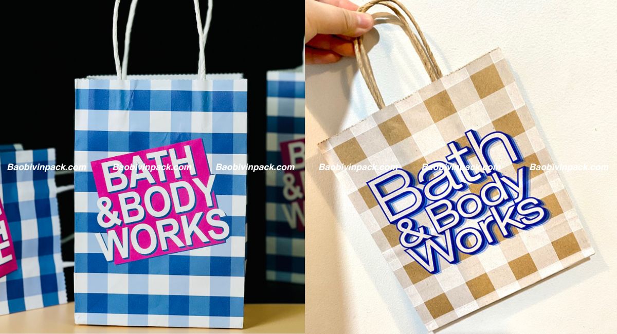 Mẫu túi giấy đựng mỹ phẩm