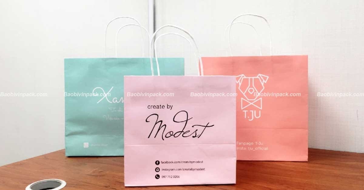Túi giấy đựng mỹ phẩm - 6