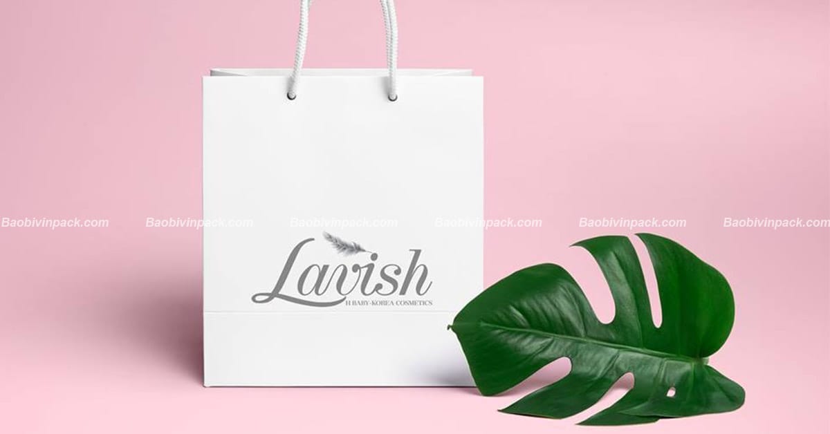 Túi giấy đựng mỹ phẩm Vinpack