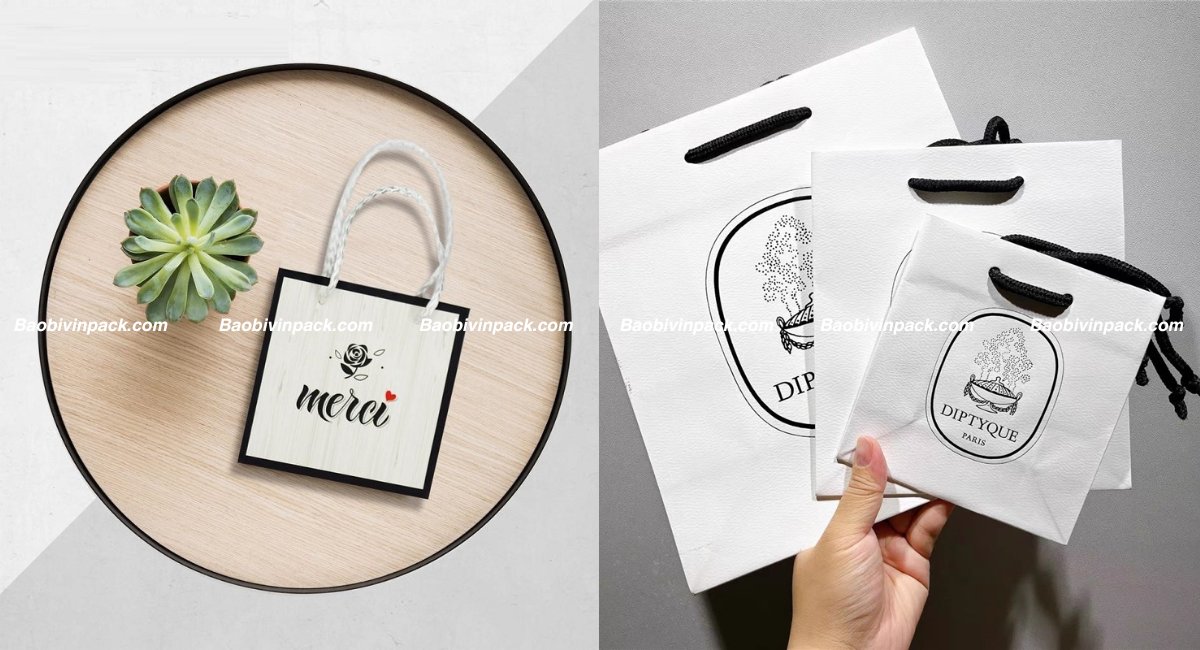 Mẫu túi giấy đựng nước hoa