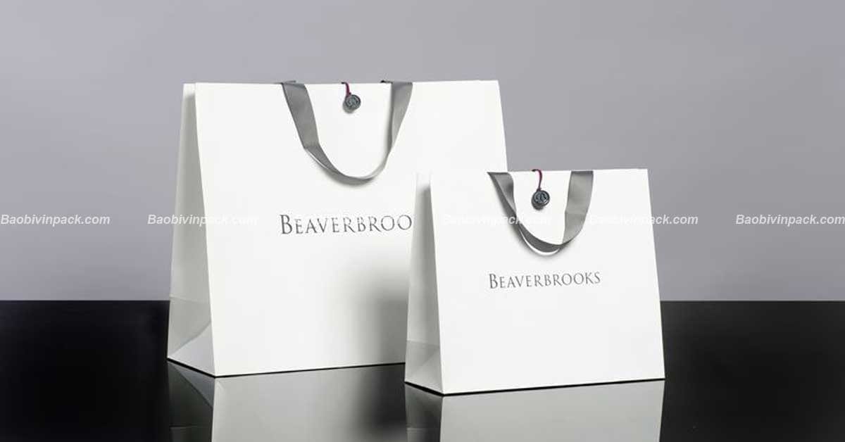 Túi giấy đựng quần áo thời trang - 2