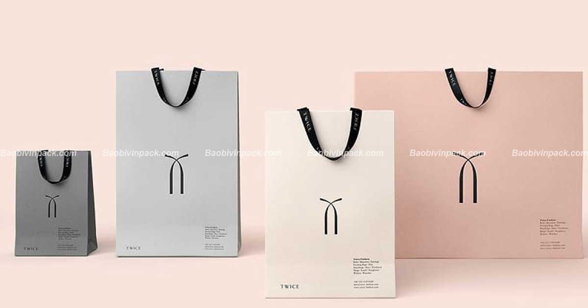 Túi giấy đựng quần áo thời trang - 8