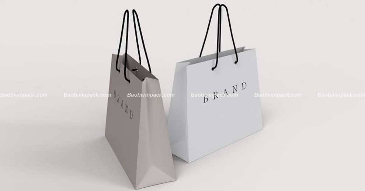 Túi giấy đựng quần áo thời trang - 9