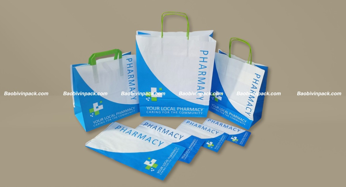 In túi giấy đựng thuốc