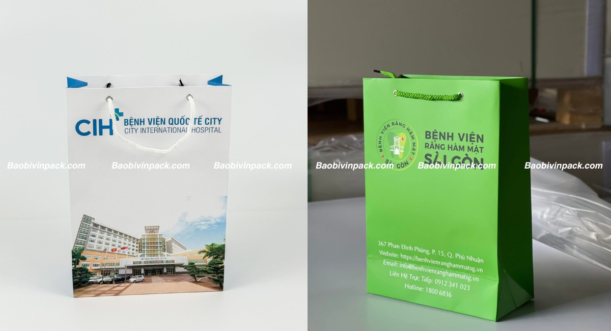 Túi giấy đựng thuốc