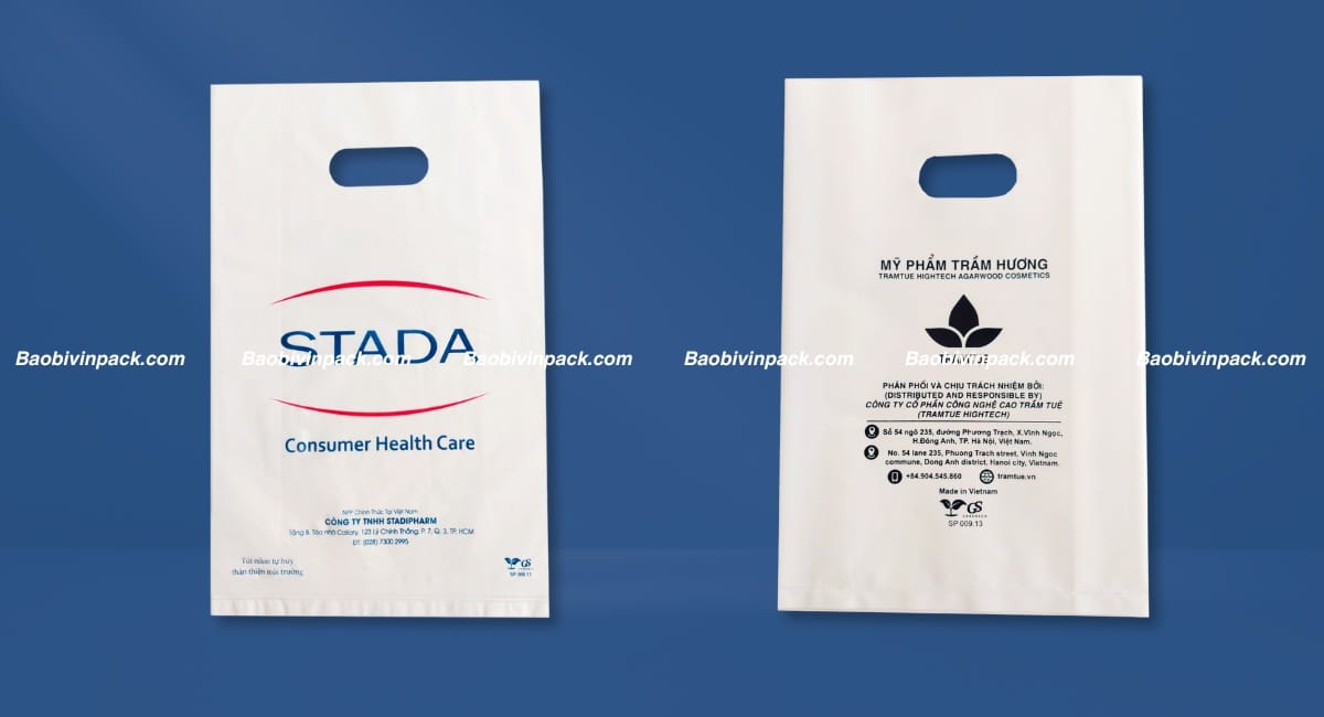 Túi hột xoài tự hủy in logo theo yêu cầu