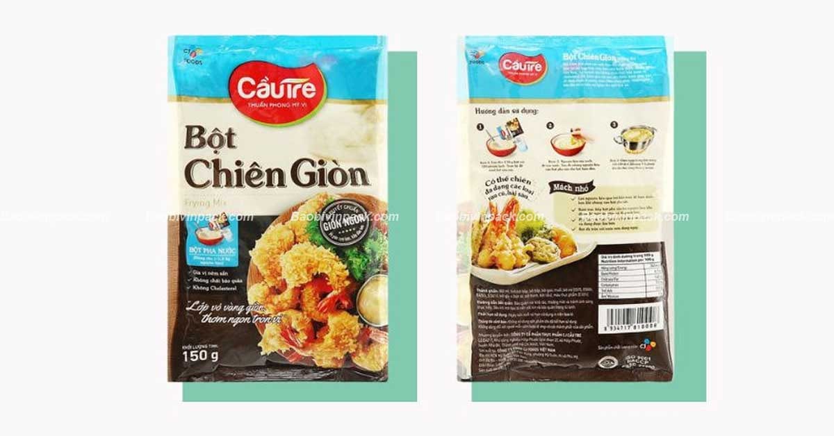 Bao bì bột chiên giòn - 4