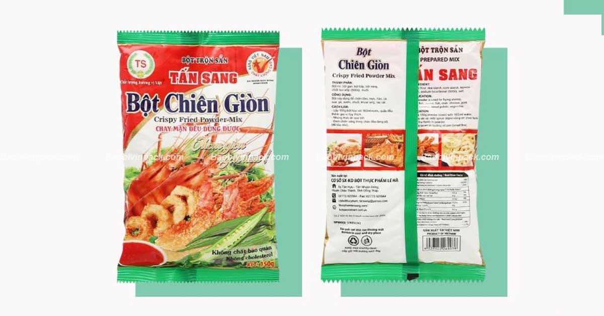 Bao bì bột chiên giòn - 6