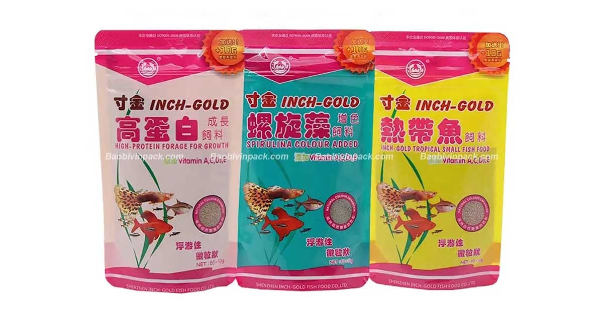 Bao bì đựng thức ăn cá cảnh - 1