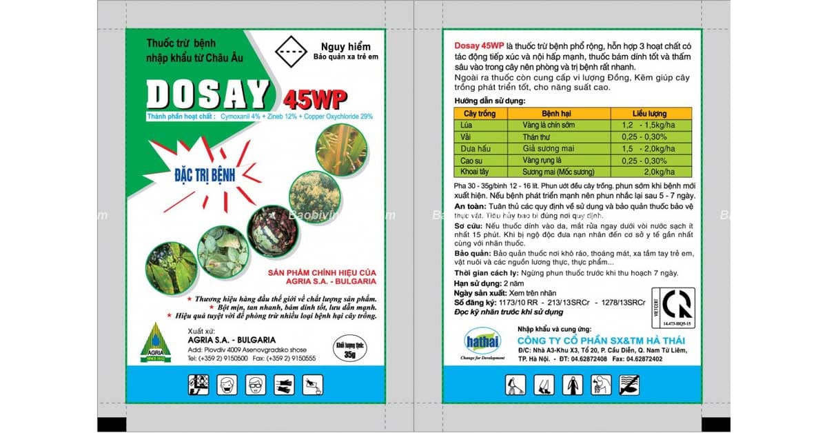 Bao bì thuốc bảo vệ thực vật - 9