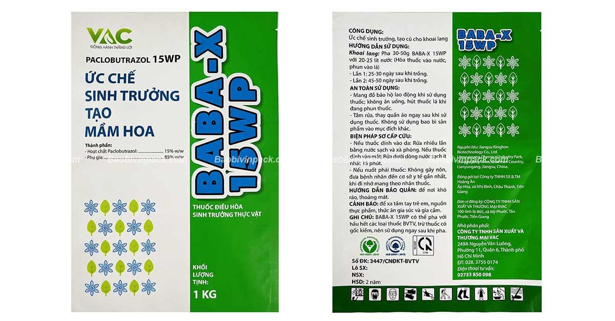 Bao bì thuốc bảo vệ thực vật - 1