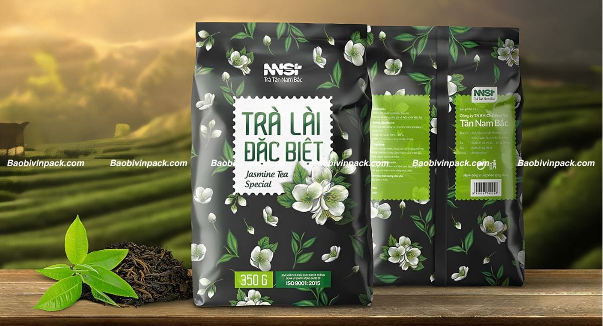 Mẫu thiết kế bao bì trà, túi đựng chè
