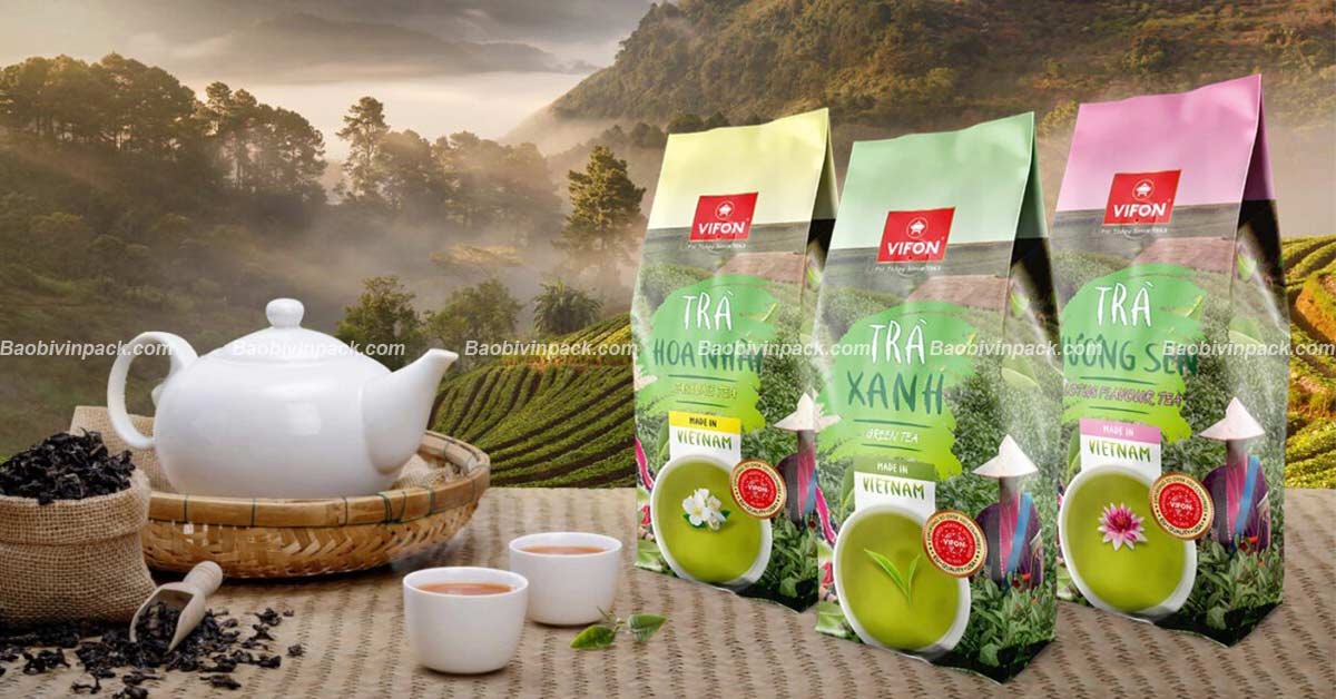 Bao bì trà, túi đựng chè Vinpack