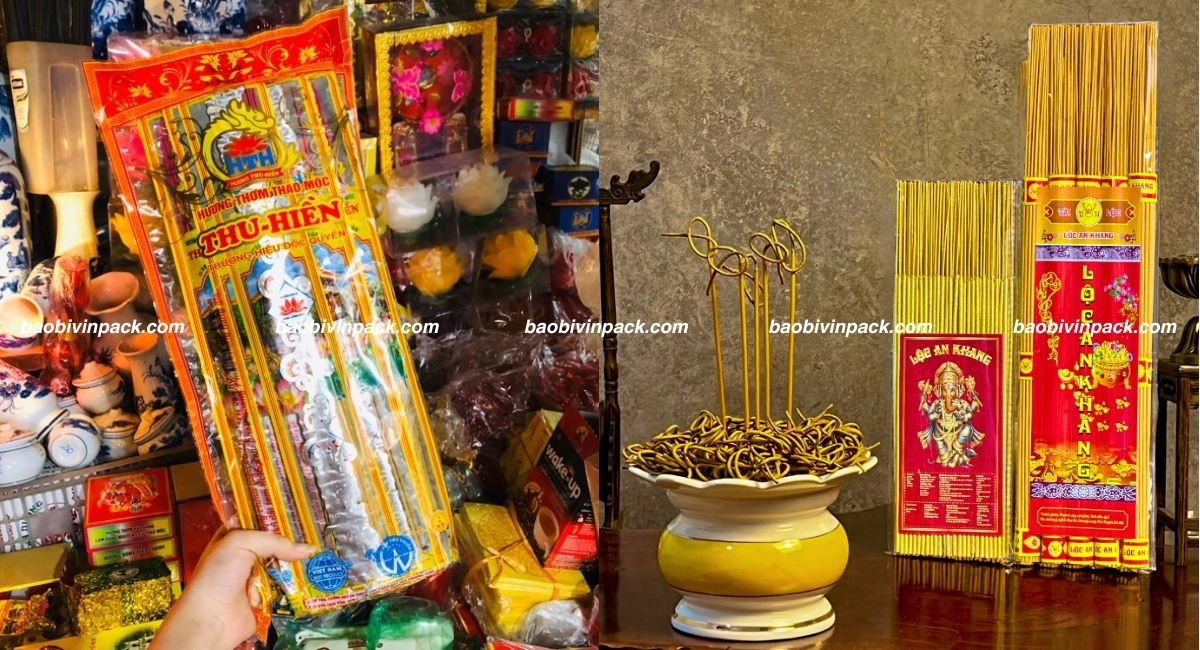 Công nghệ in bao bì đựng nhang