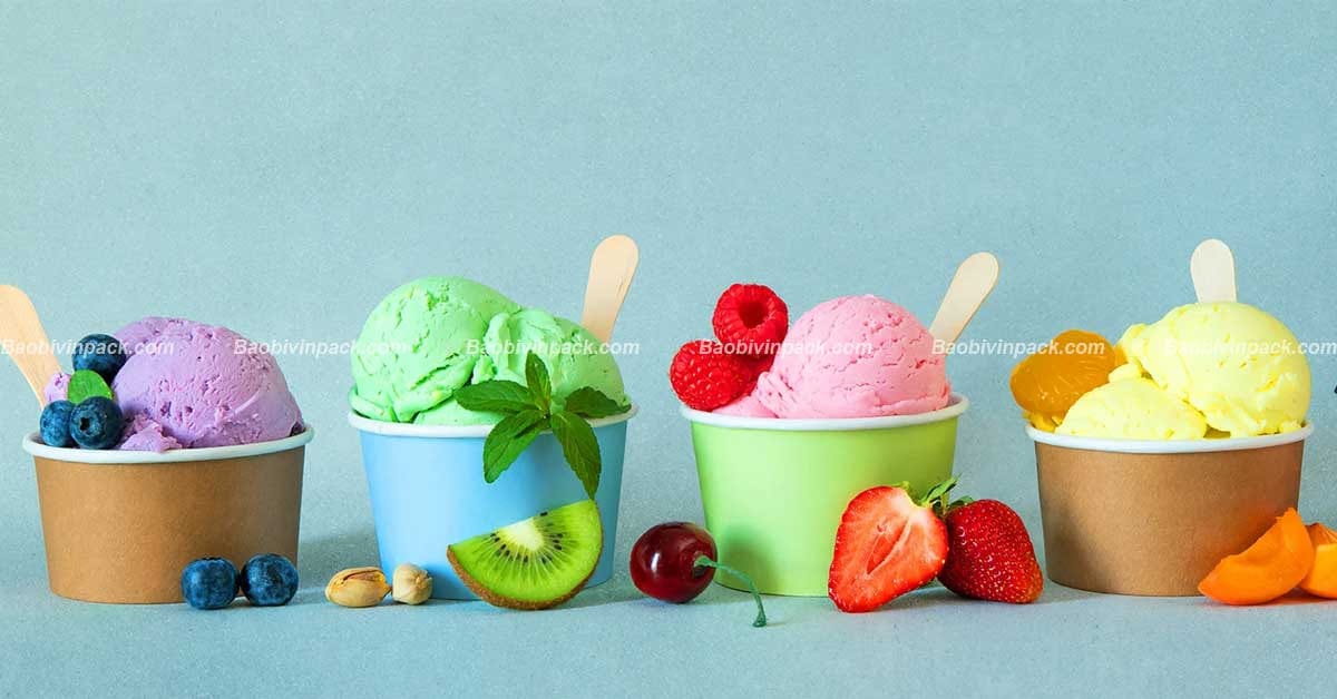 Ly giấy đựng kem - 6