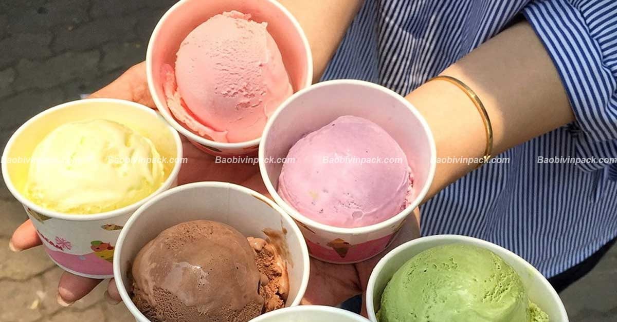 Ly giấy đựng kem - 7