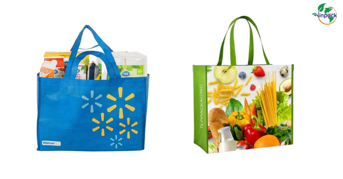 Mẫu túi vải siêu thị