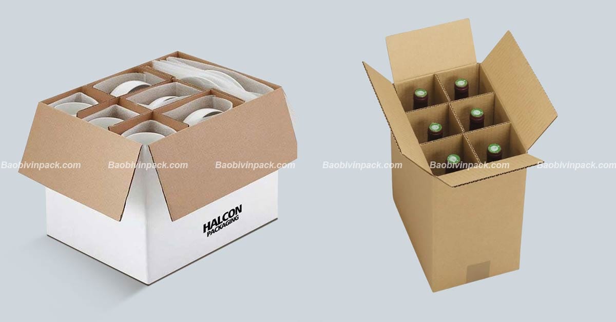Thùng carton đựng đồ dễ vỡ Vinpack