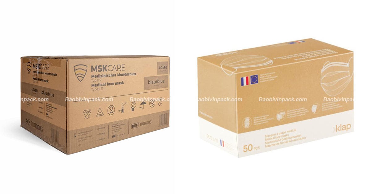 Thùng carton đựng dược phẩm y tế Vinpack