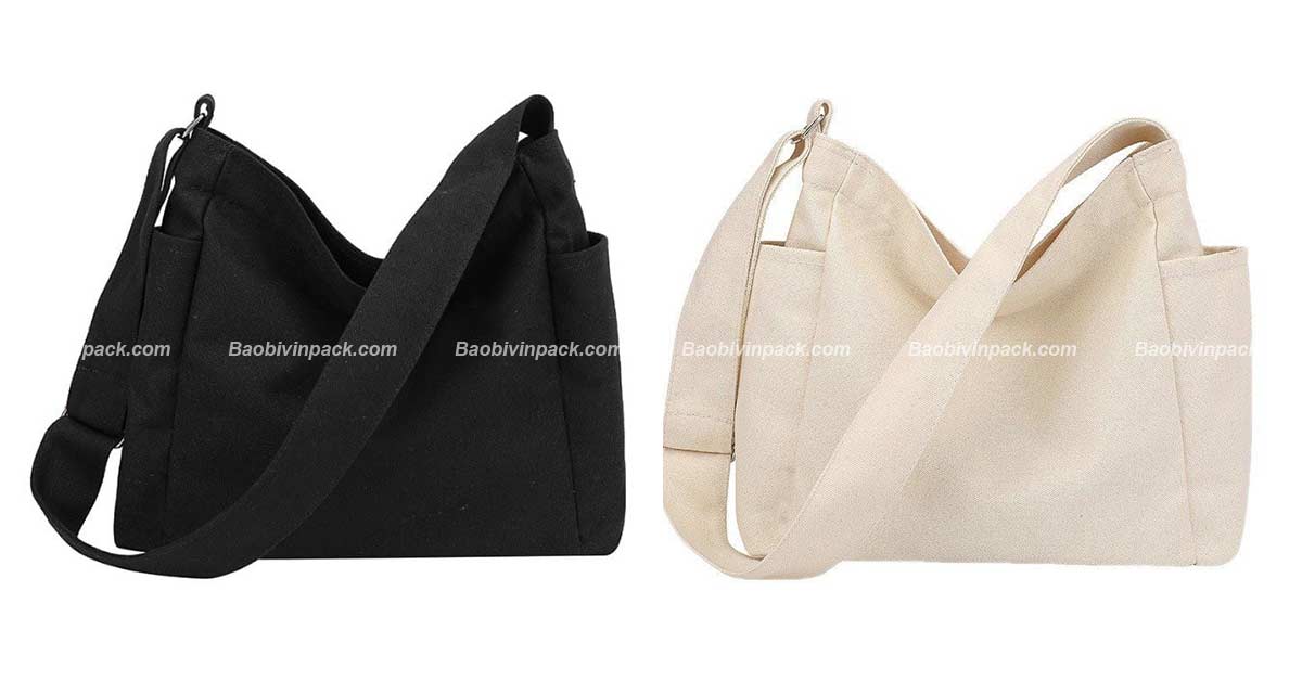 Túi đeo chéo nam vải canvas Vinpack