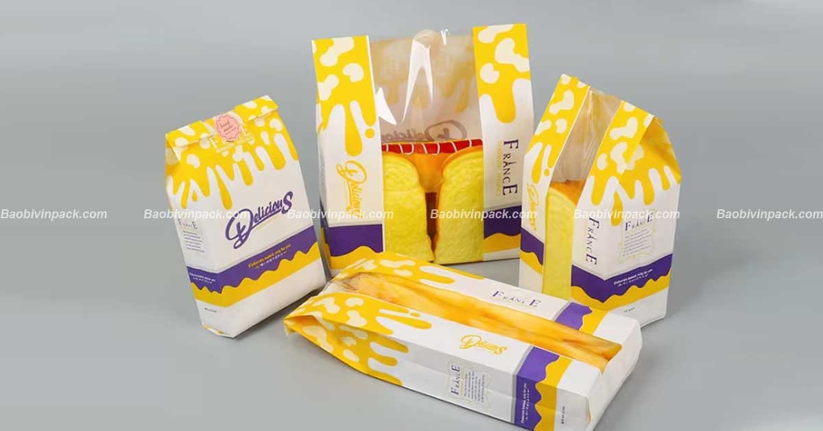 Túi giấy đựng bánh mì sandwich - 1