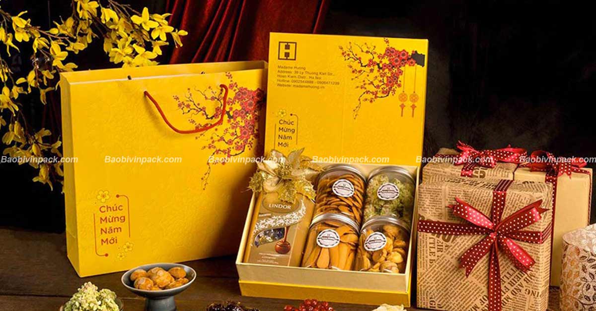 Túi giấy đựng mứt Vinpack