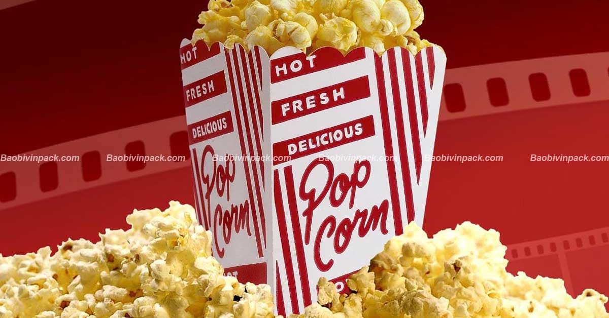 túi giấy đựng bỏng ngô - 5