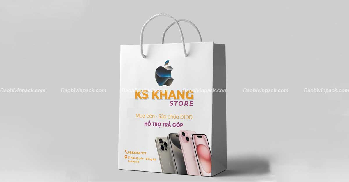 Túi giấy đựng điện thoại - 4