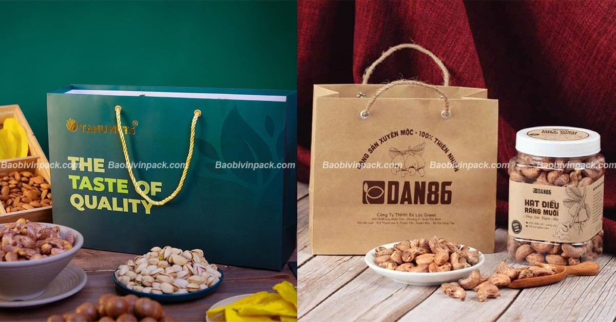 Túi giấy đựng hạt Vinpack