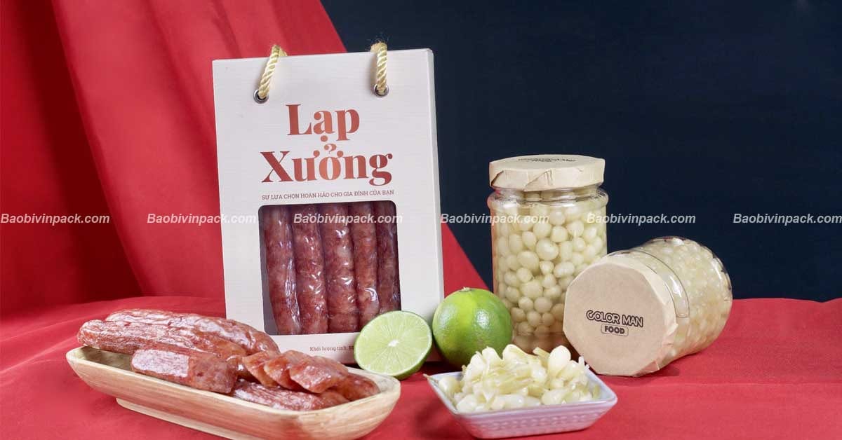 túi giấy đựng lạp xưởng - 1