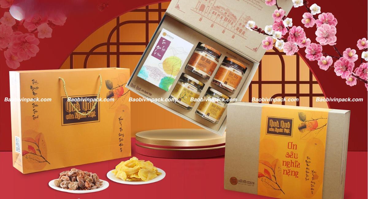 In túi giấy đựng mứt