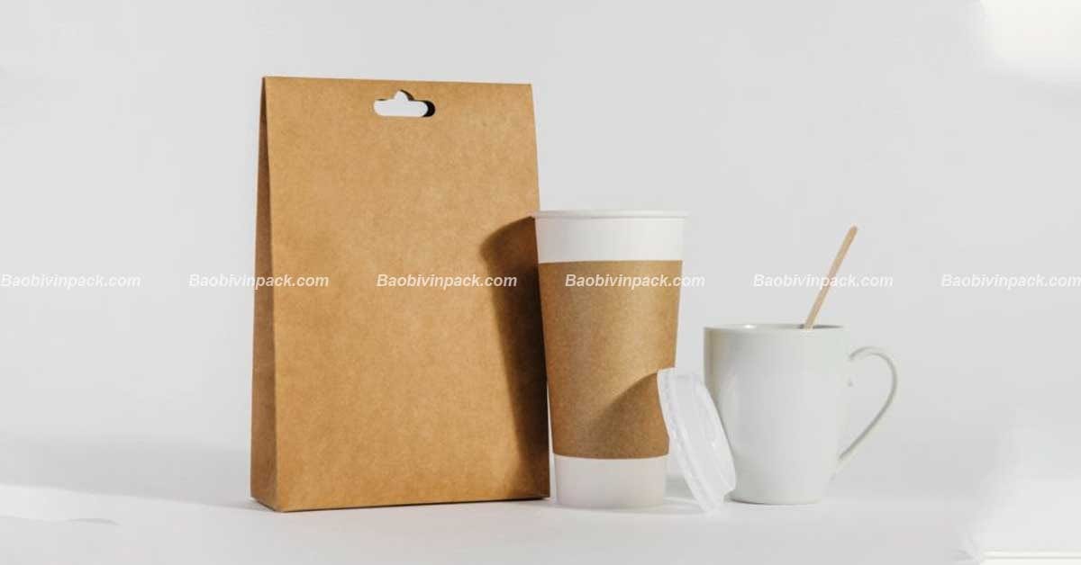 Túi giấy đựng trà sữa - 2