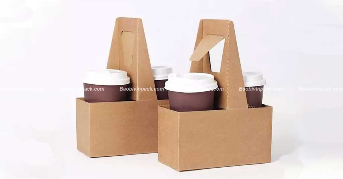 Túi giấy đựng trà sữa - 3