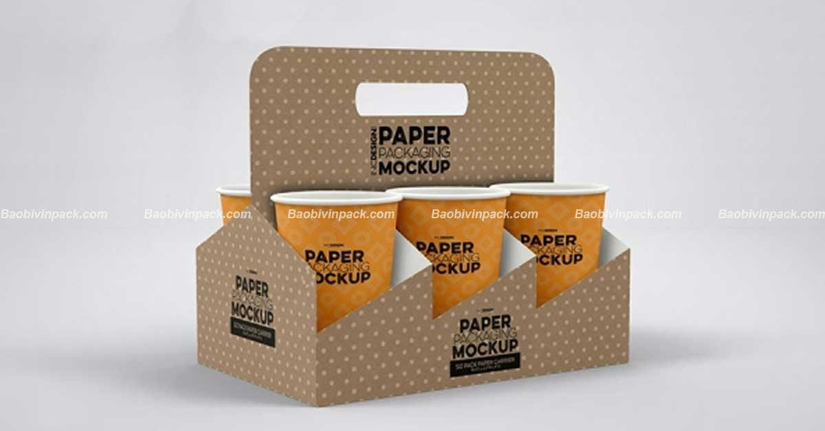 Túi giấy đựng trà sữa - 6