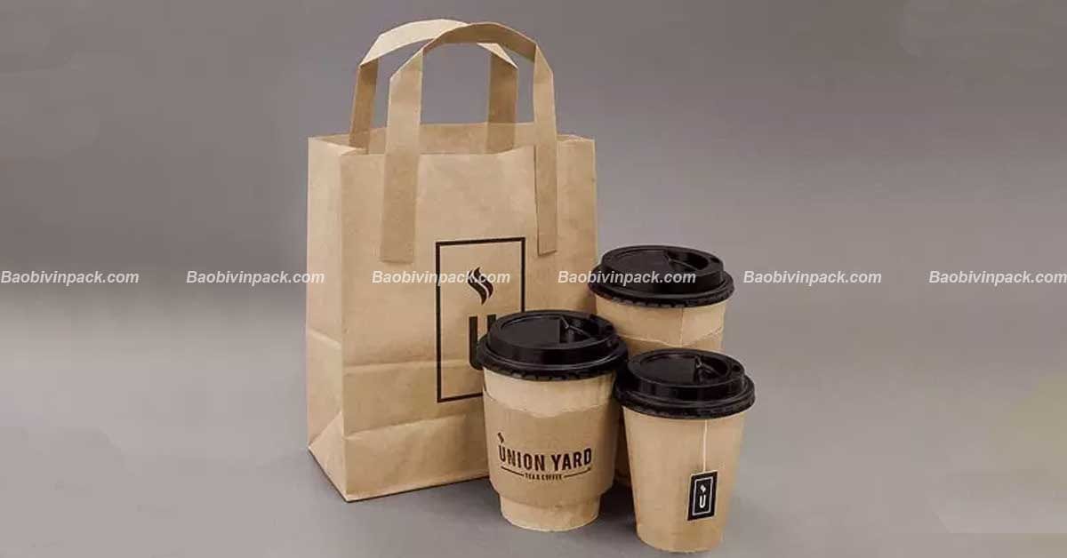 Túi giấy đựng trà sữa - 8