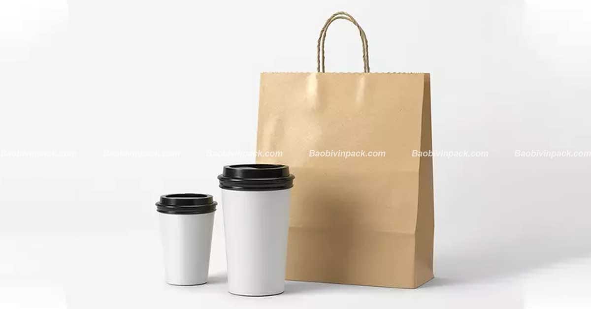 Túi giấy đựng trà sữa - 9