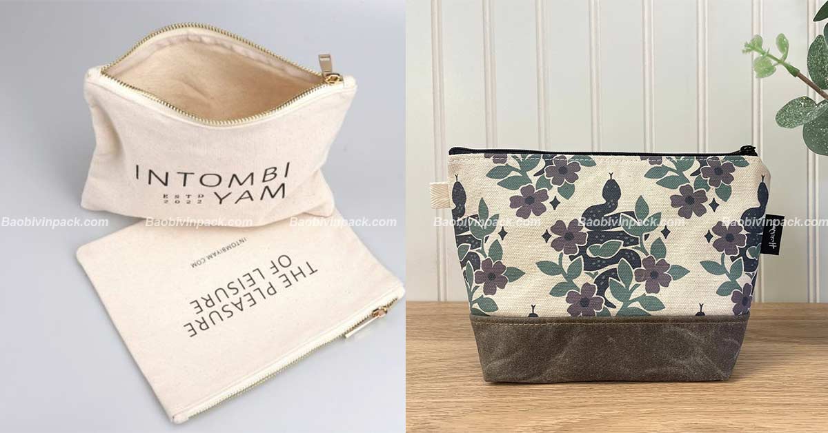 Túi vải đựng đồ trang điểm Vinpack