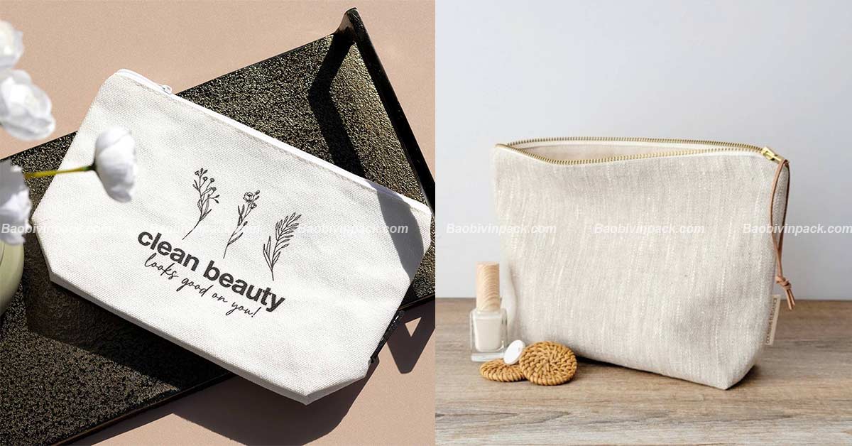 Túi vải đựng đồ trang điểm Vinpack
