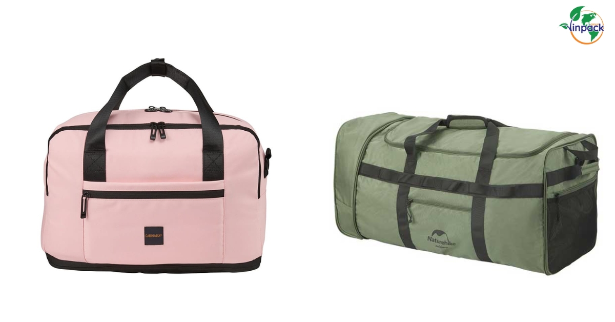 Mẫu túi vải đựng quần áo du lịch