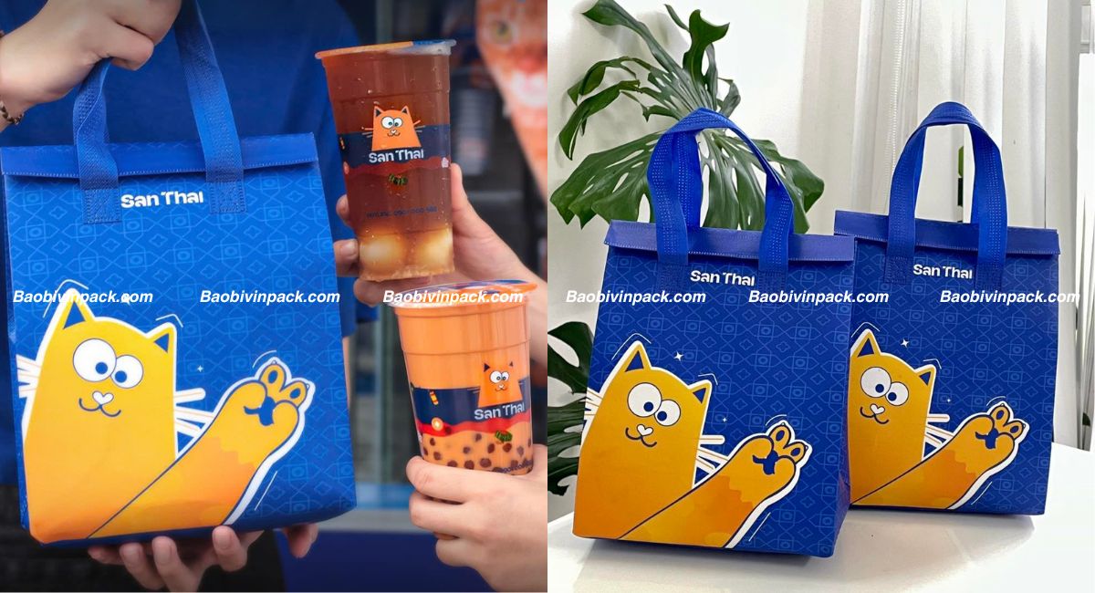 Mẫu túi giữ nhiệt đựng đồ uống