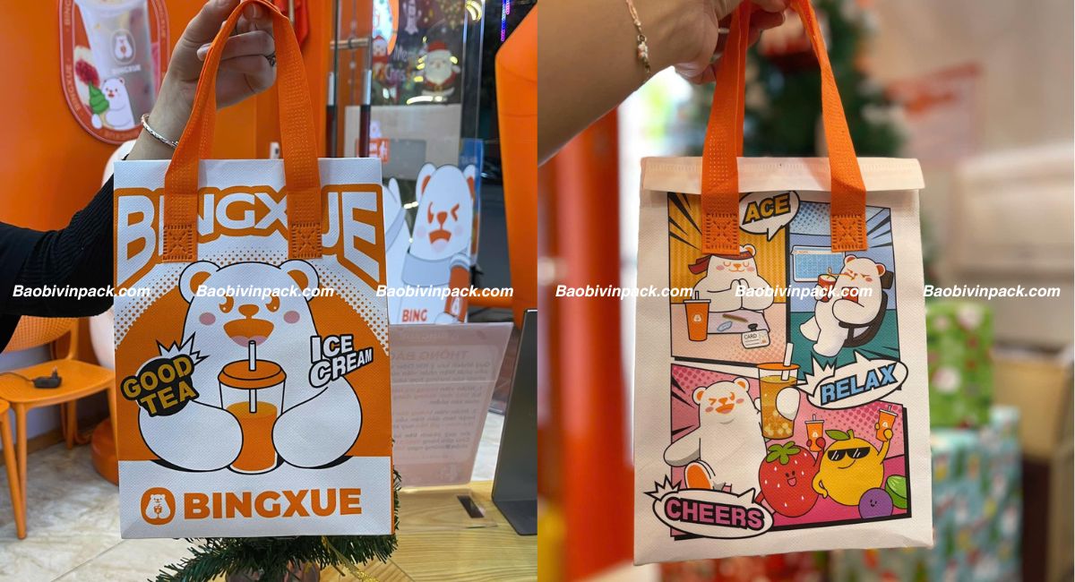 Mẫu túi giữ nhiệt đựng đồ uống