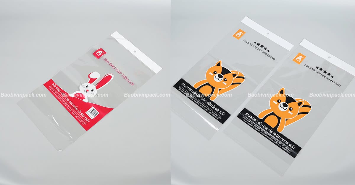 In túi nilon bóng kính dán miệng Vinpack